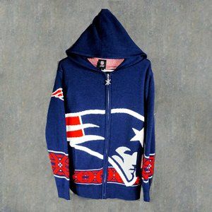 NFL Team Apperal Patriots soft and cuddly oversized sweater like new M